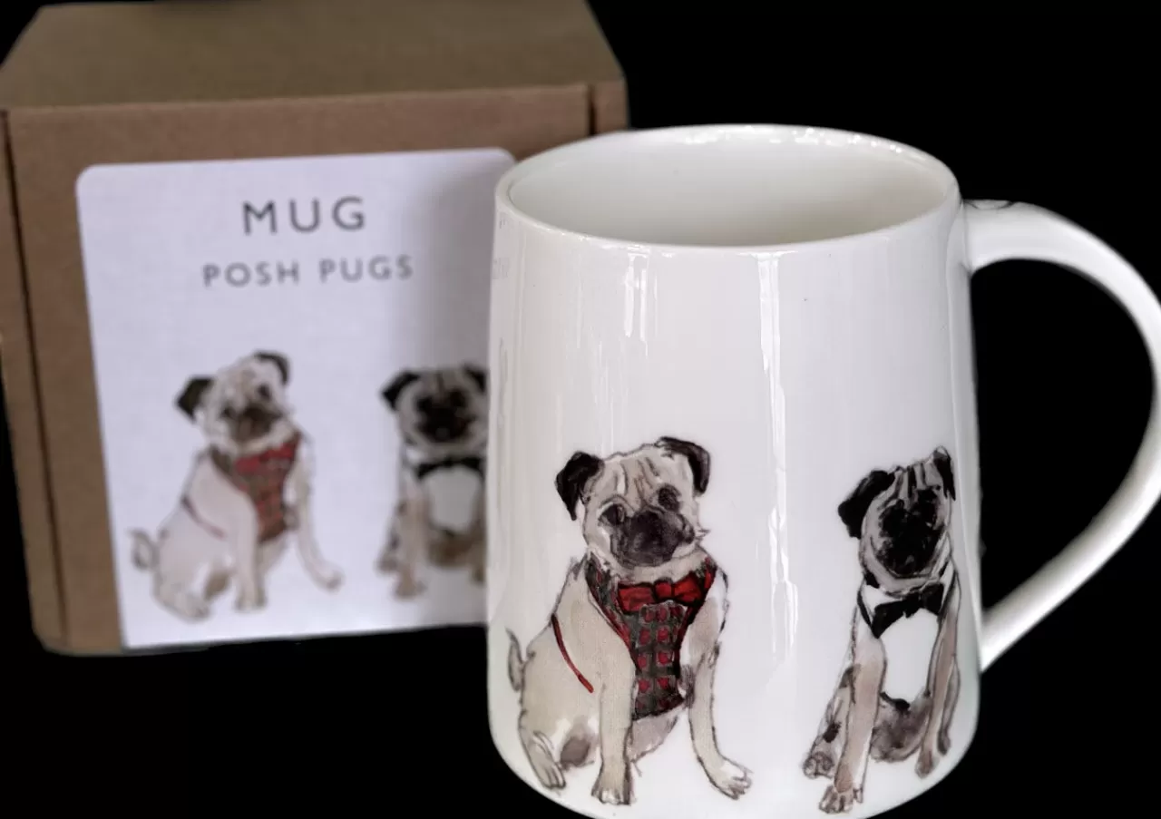 Discount Helen Beard Posh Pugs Mug