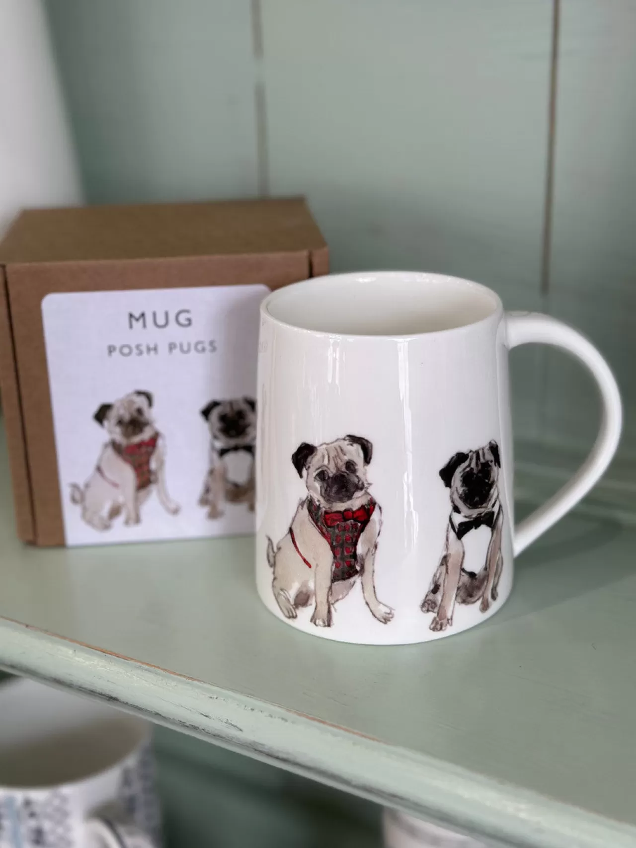 Discount Helen Beard Posh Pugs Mug