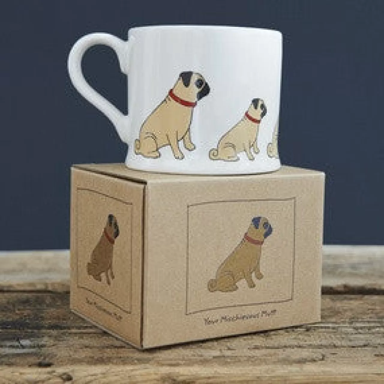 Cheap Sweet William Pug Mug Boxed