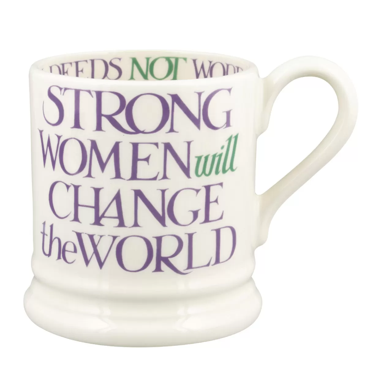 Online Emma Bridgewater Purple Toast Change Our World 1/2 Pint Mug