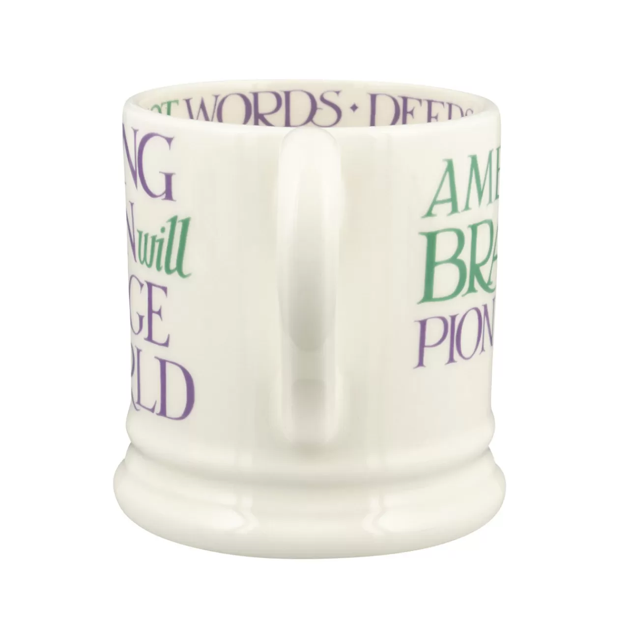 Online Emma Bridgewater Purple Toast Change Our World 1/2 Pint Mug