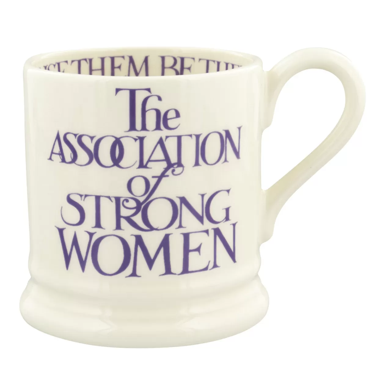 Best Sale Emma Bridgewater Purple Toast Strong Women 1/2 Pint Mug