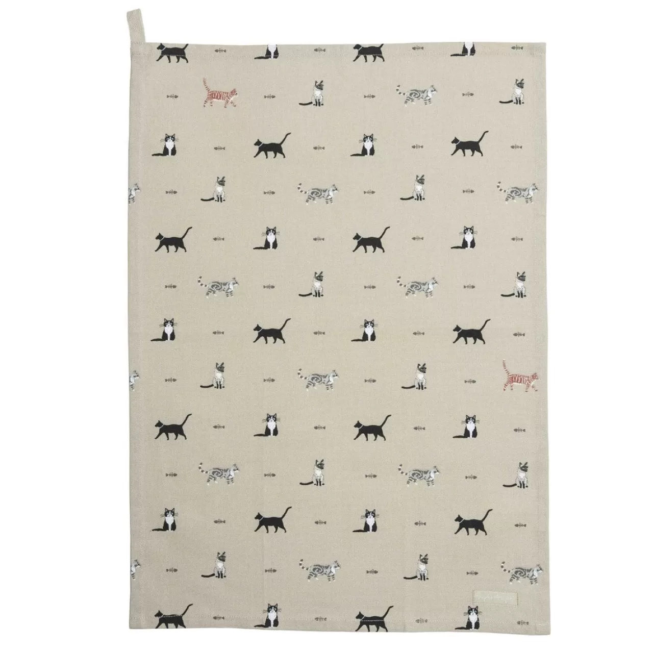 Outlet Sophie Allport Purrfect Tea Towel