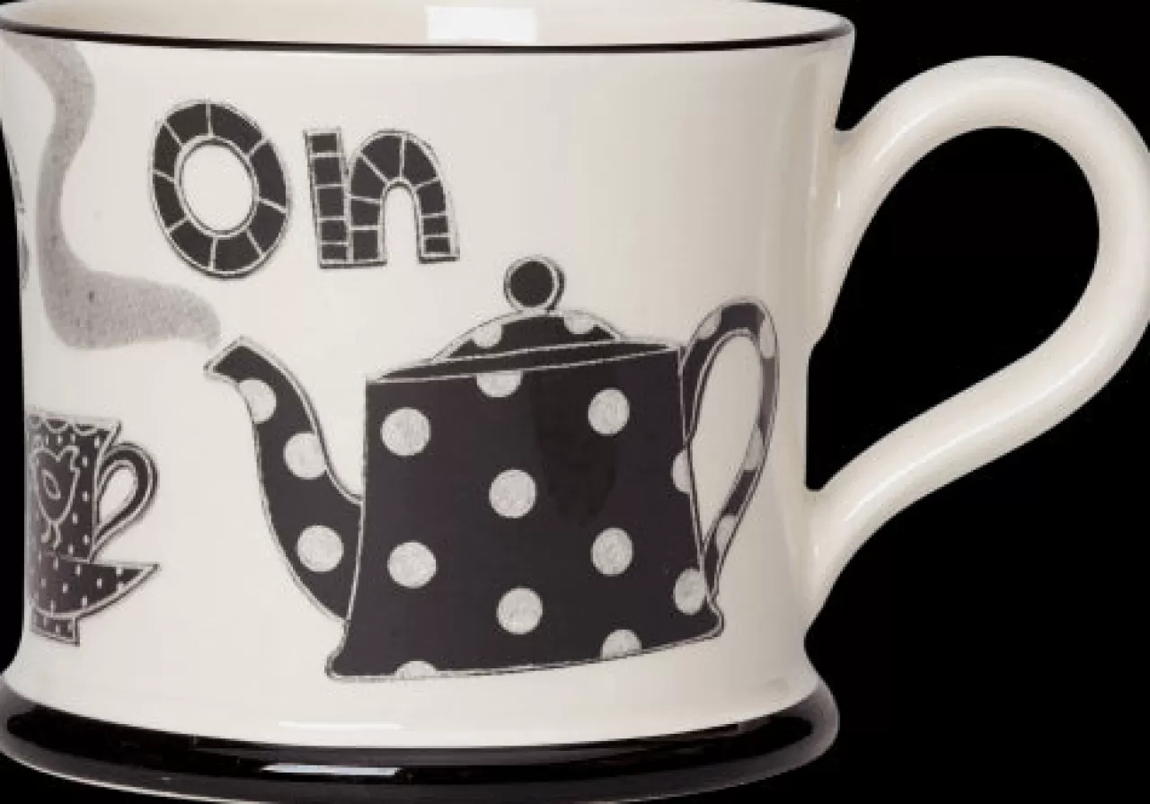 Shop Moorland Pottery Put The Kettle On Mug By