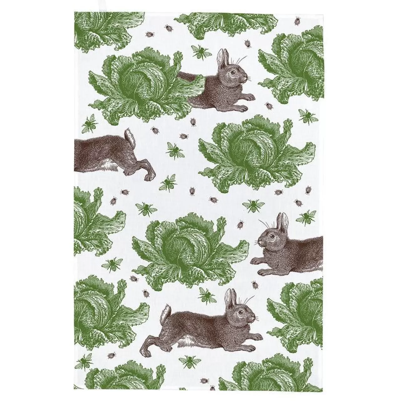 Outlet Thornback & Peel Rabbit & Cabbage Tea Towel