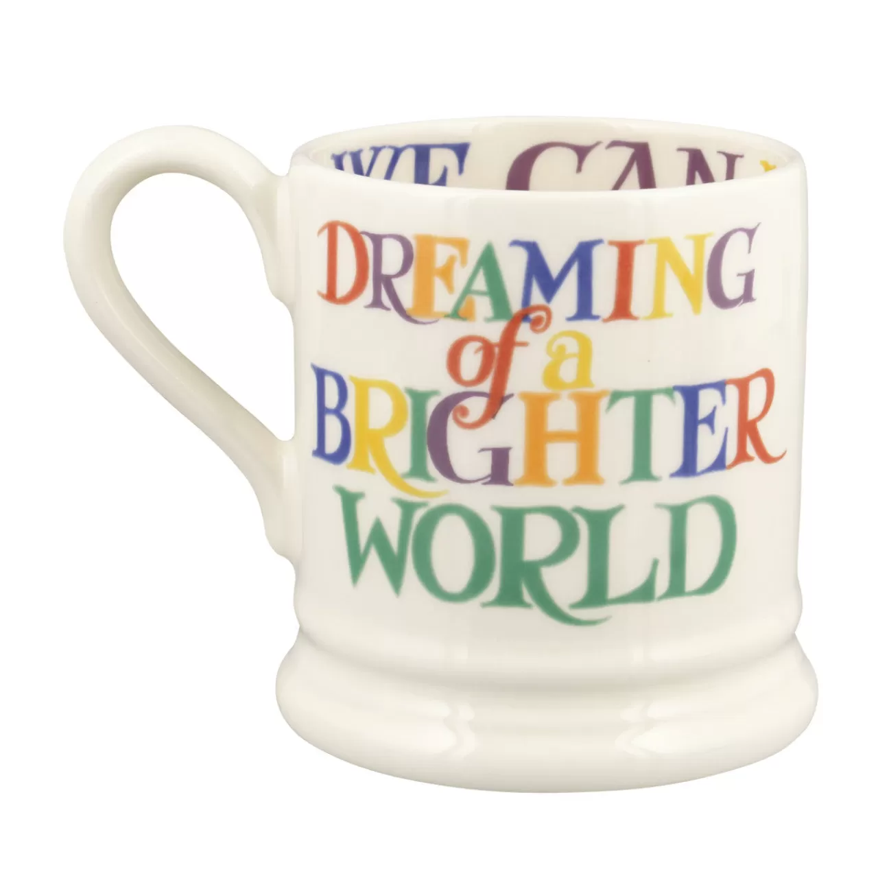Online Emma Bridgewater Rainbow Toast Kindness & A Fair World 1/2 Pint Mug