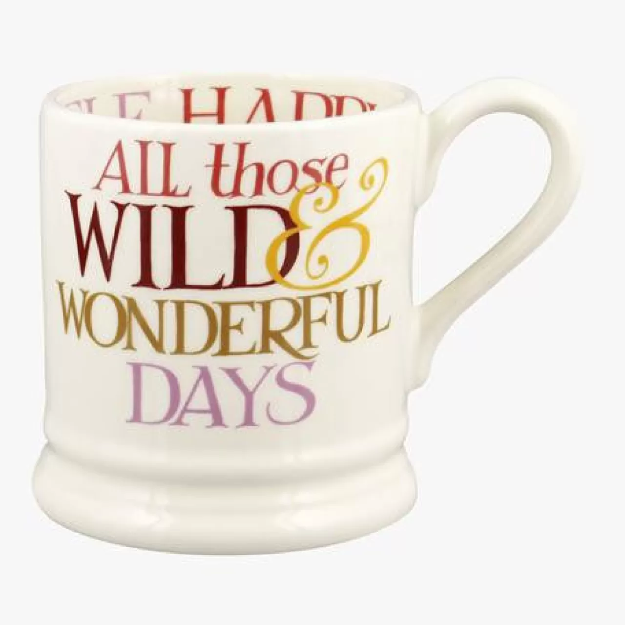 Fashion Emma Bridgewater Rainbow Toast Wild & Precious Days 1/2 Pint Mug