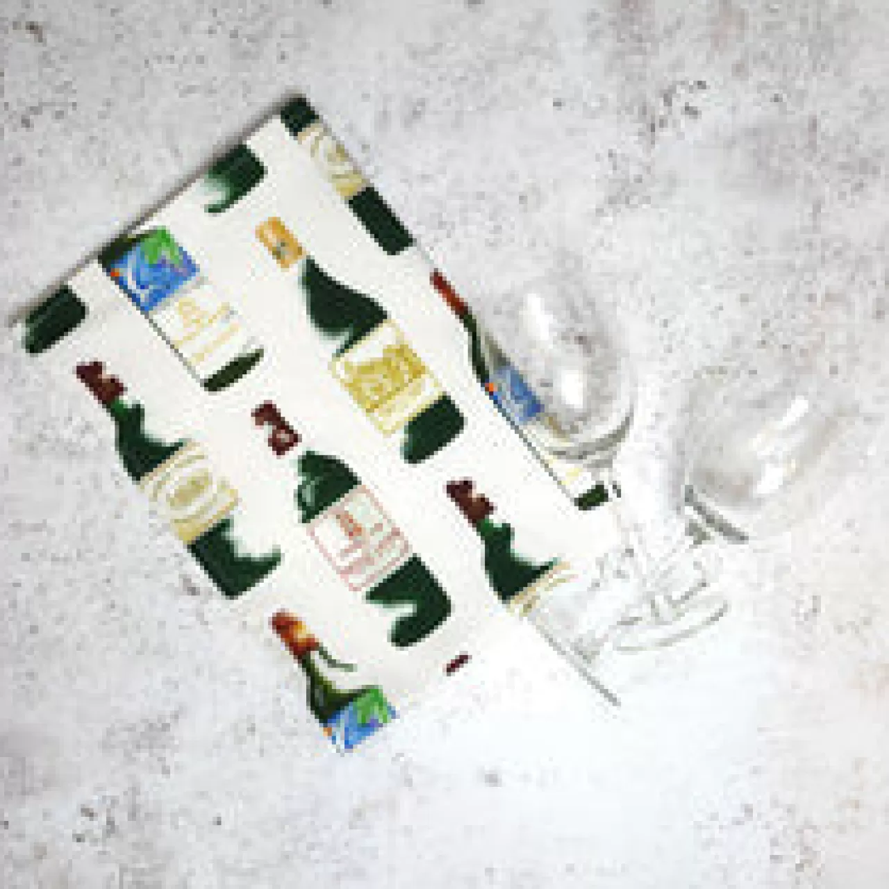 Best Sale Corinne Alexander Red Bordeaux Tea Towel By
