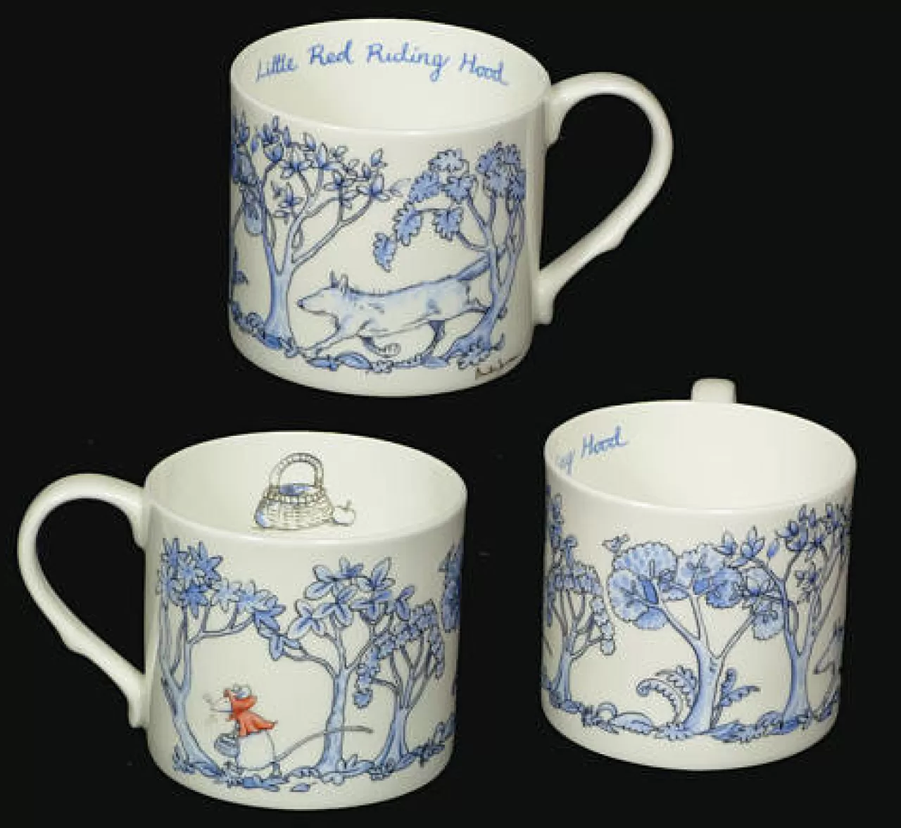 Sale Two Bad Mice Red Riding Hood Blue Mug