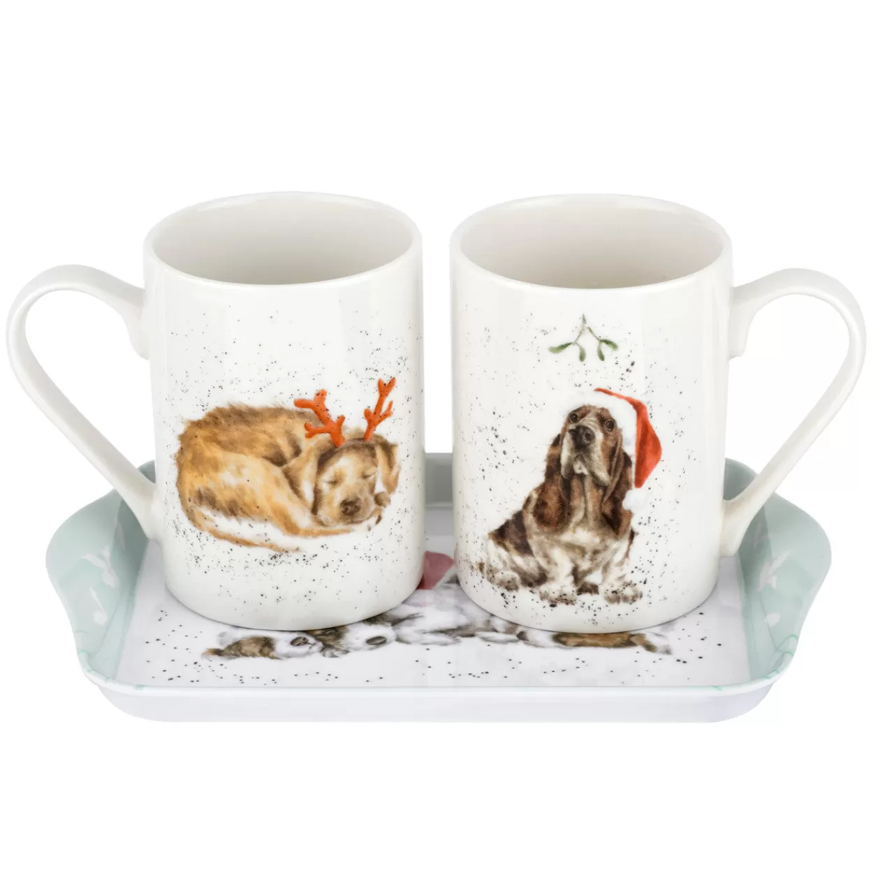 Cheap Wrendale Designs Santa Paws' Mug & Tray Set