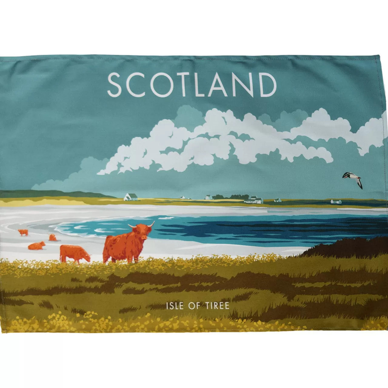 New Town Towels Scotland - Isle Of Tiree Tea Towel