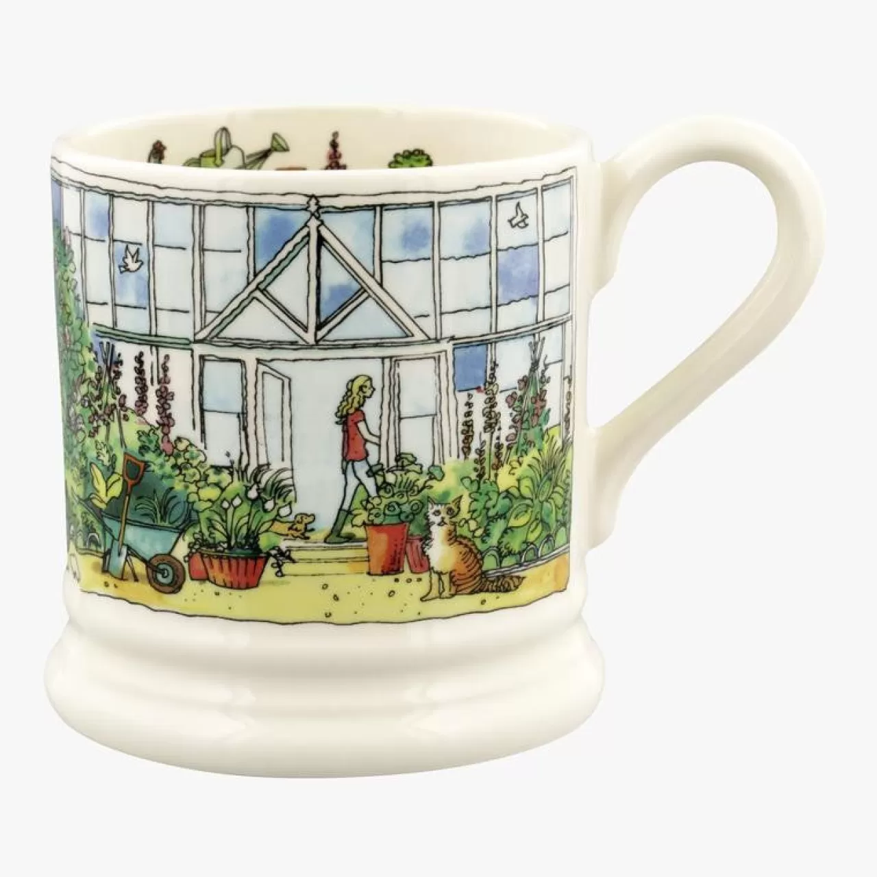 Fashion Emma Bridgewater Setting Up Home Greenhouse 1/2 Pint Mug