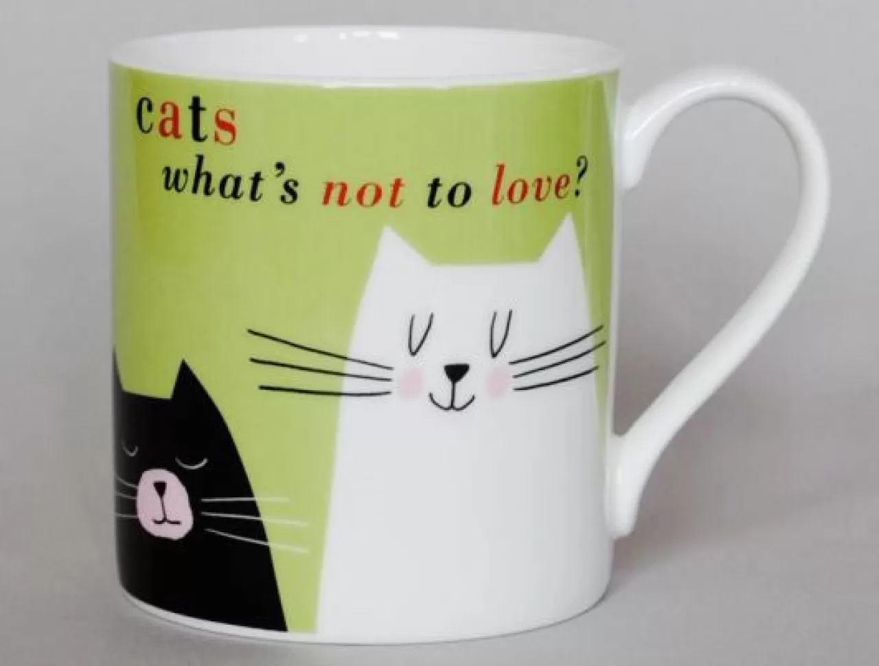 Flash Sale Repeat Repeat Smile Cat Cat Green Mug