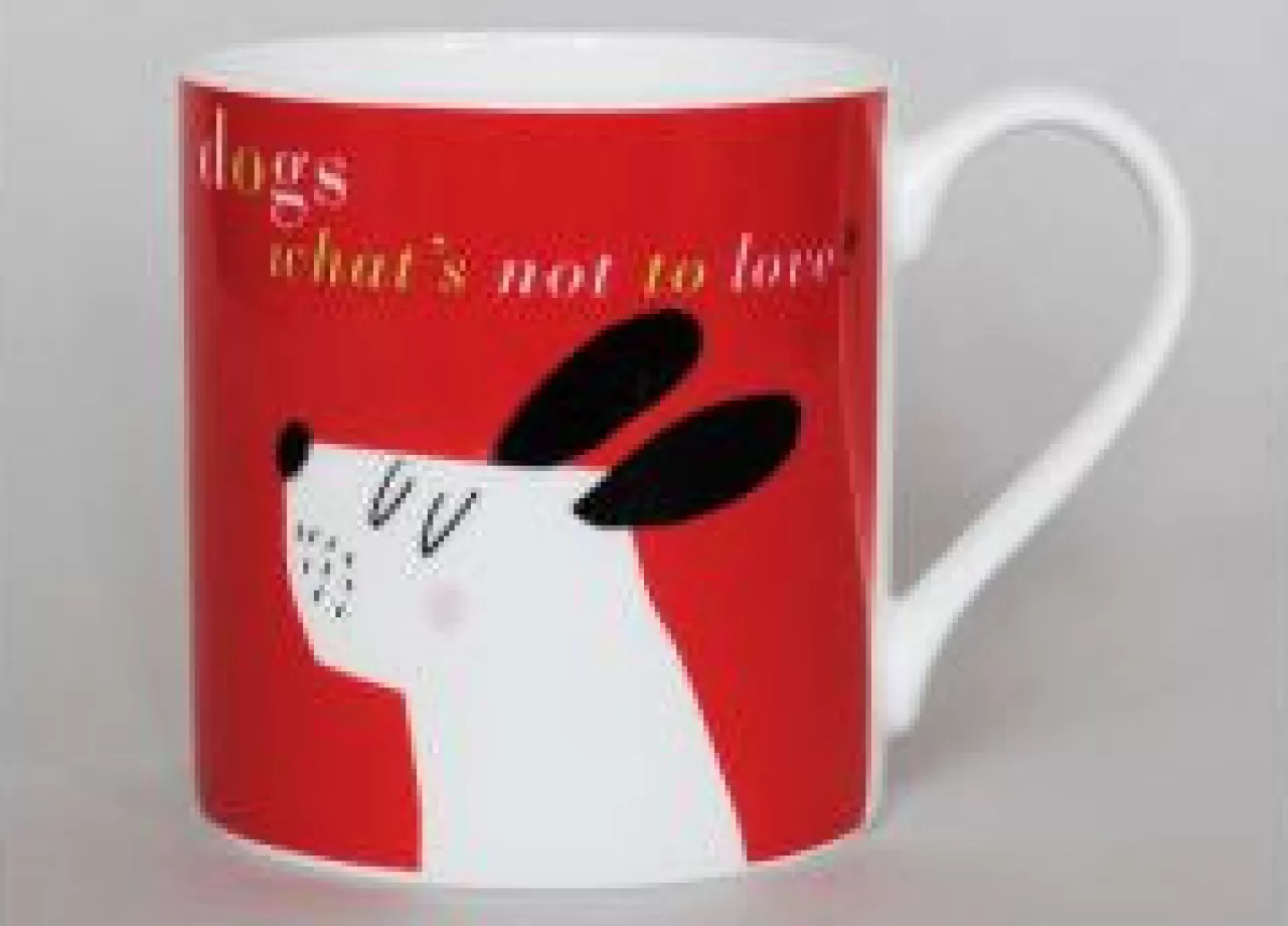 Best Repeat Repeat Smile Pooch Red Mug