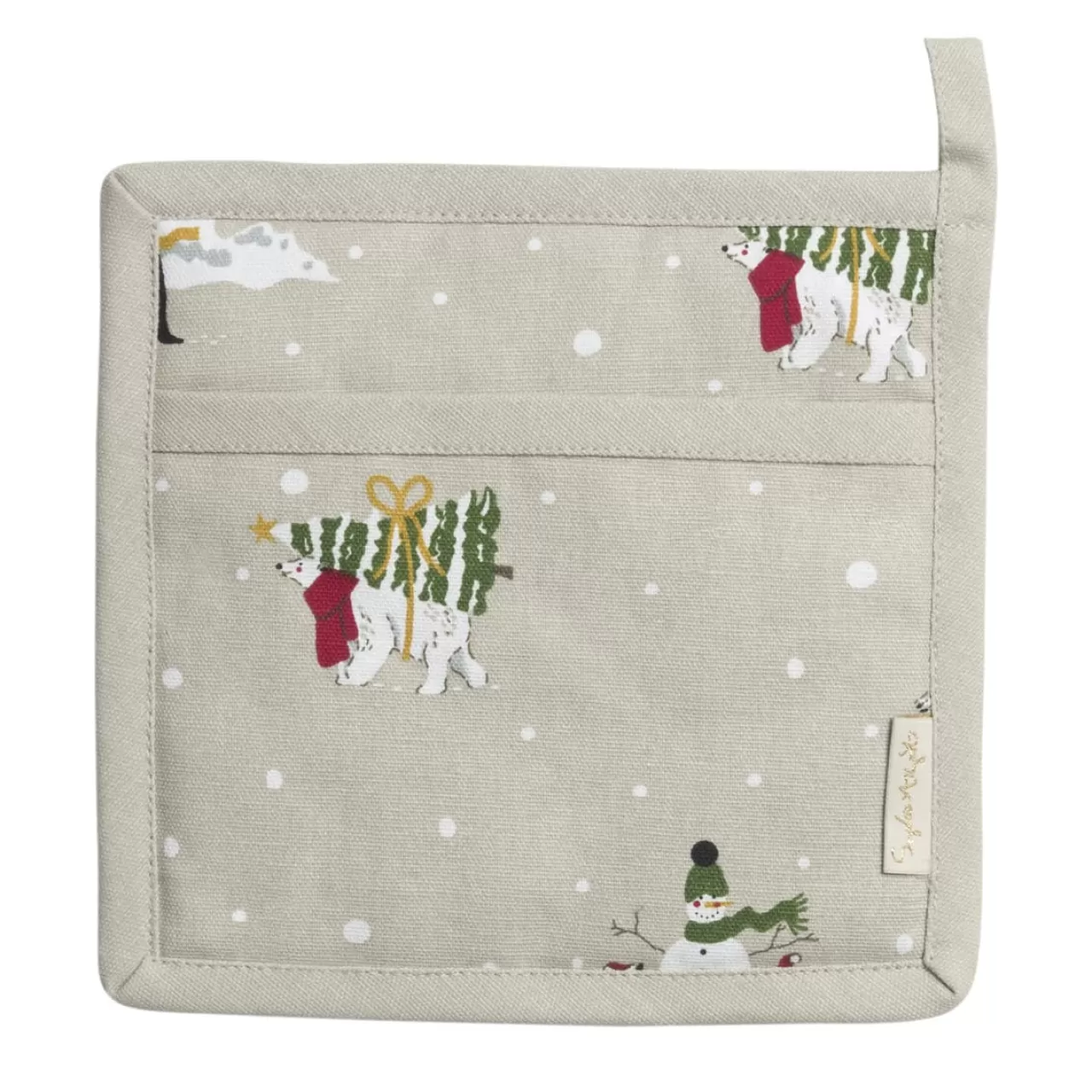 Clearance Sophie Allport Snow Season Pot Grab