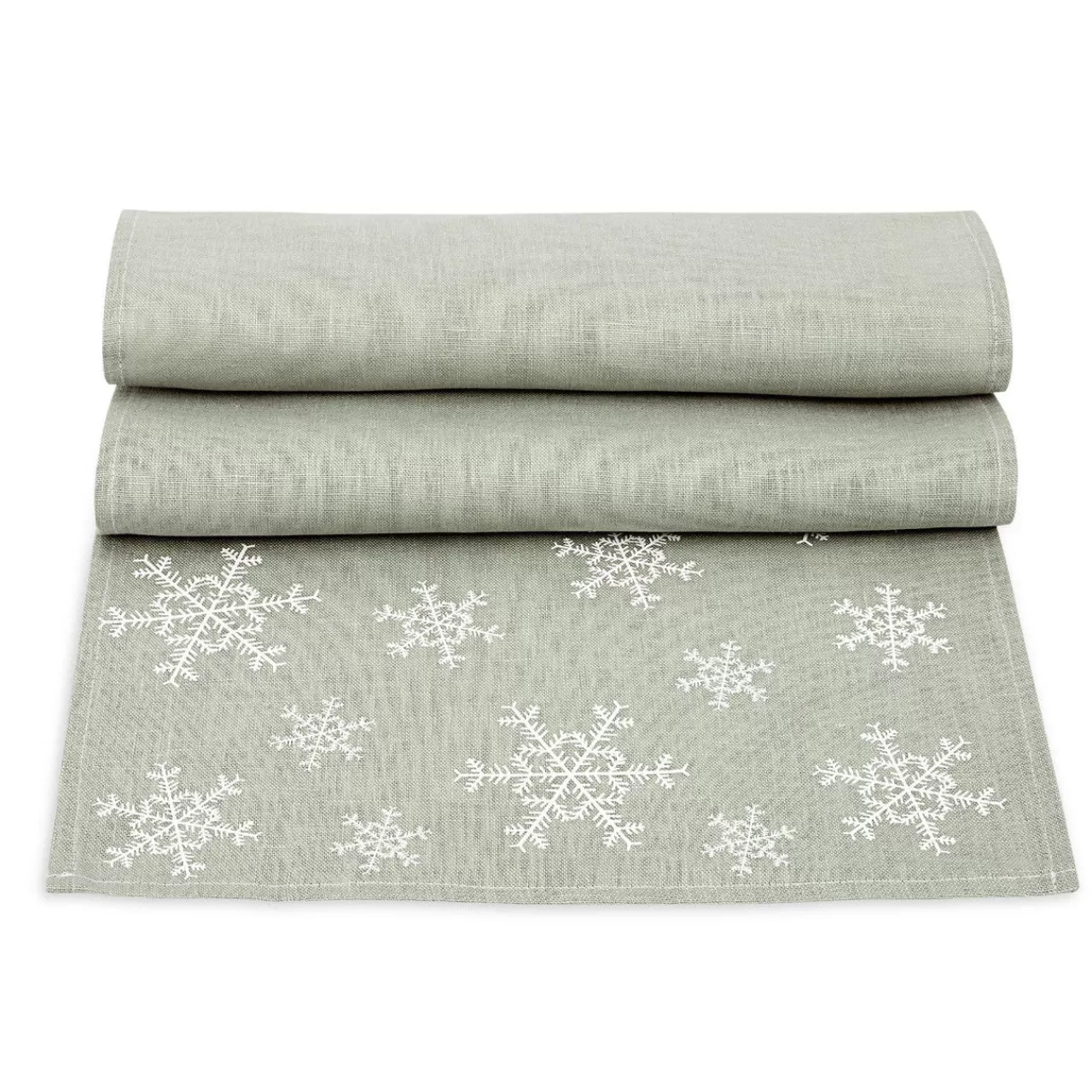 Cheap Ulster Weavers Snowflake Linen 70In Table Runner