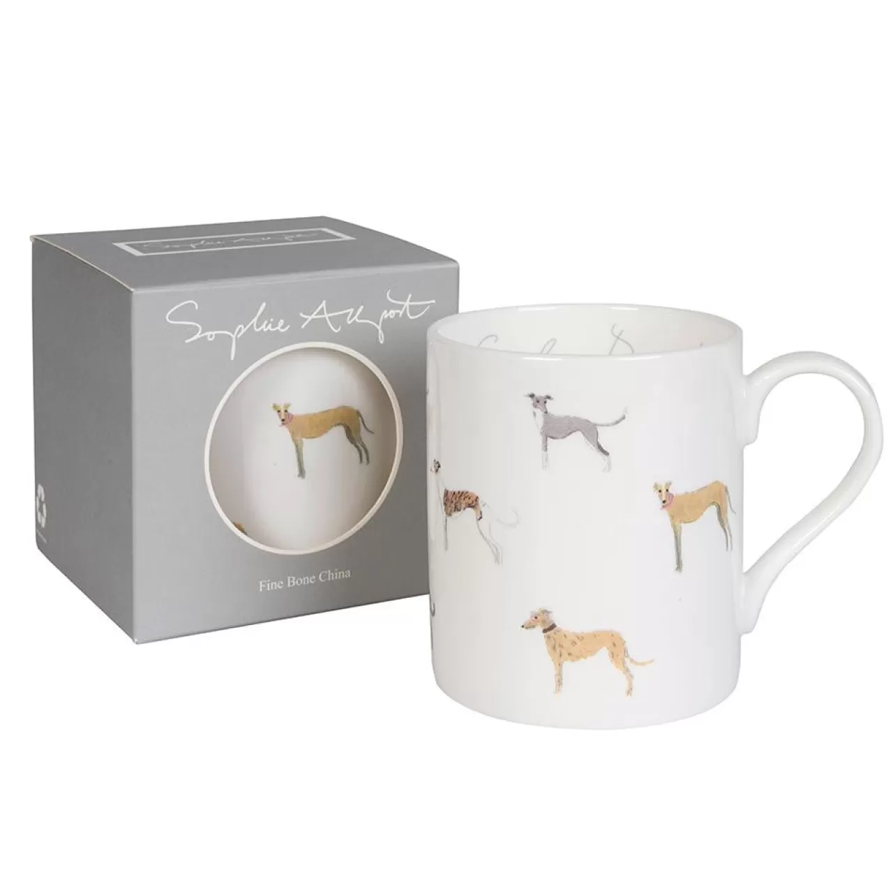 Hot Sophie Allport Speedy Dogs Mug