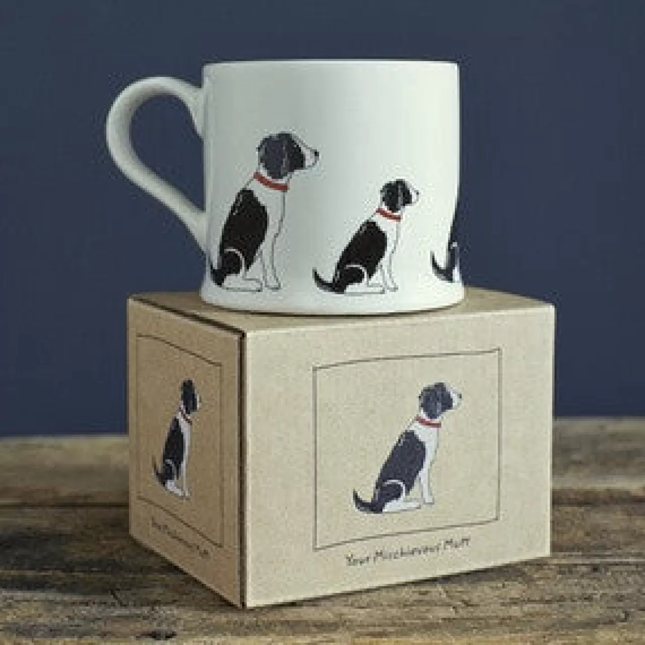 Shop Sweet William Springer Spaniel (Black & White) Mug Boxed