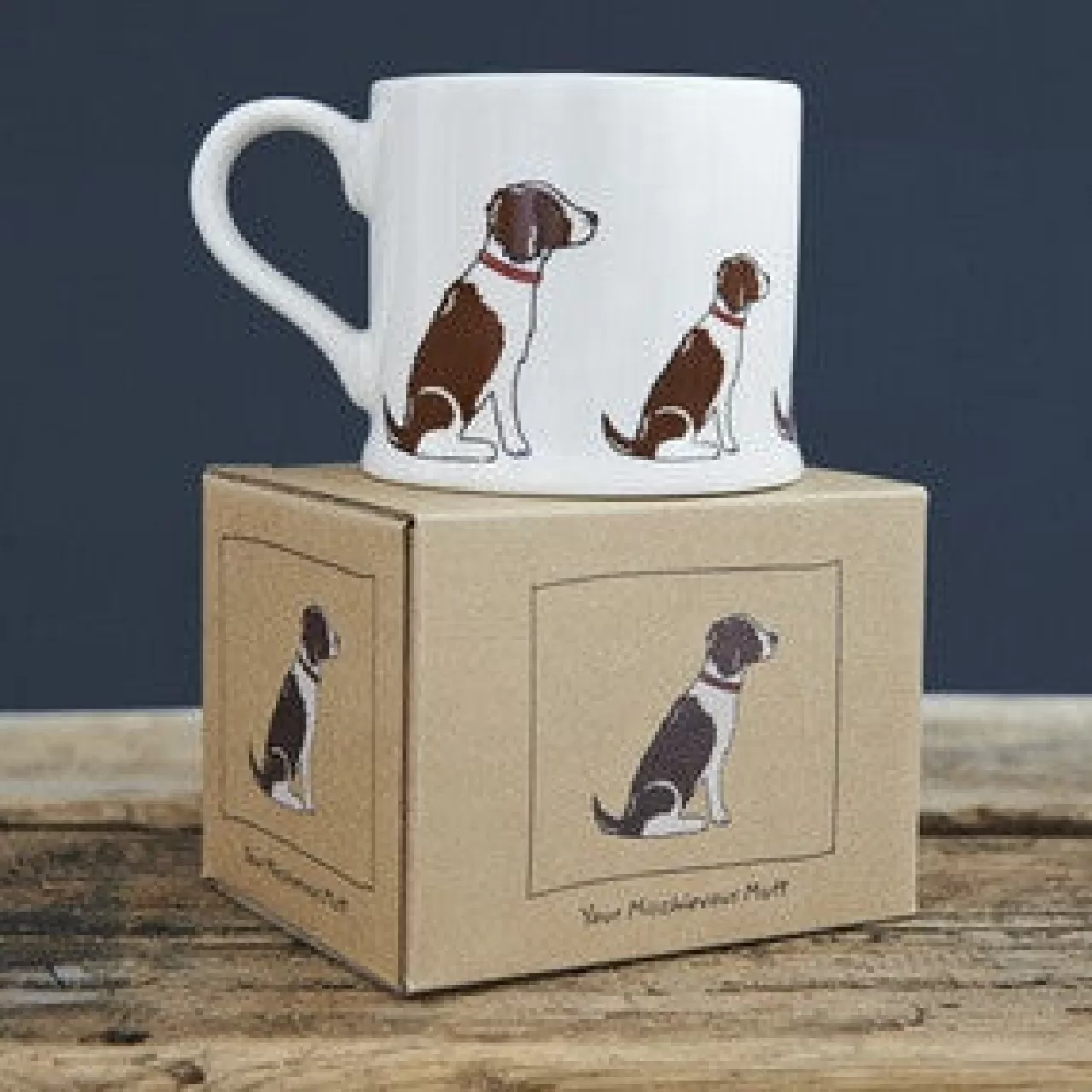 Store Sweet William Springer Spaniel (Liver & White) Mug Boxed