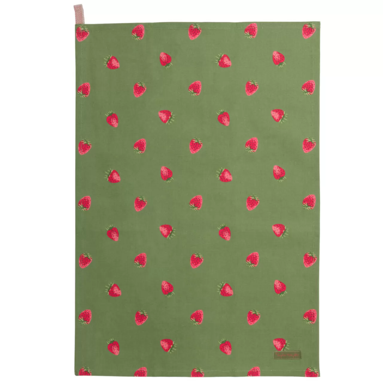Cheap Sophie Allport Strawberries Set Of 2 Tea Towels By