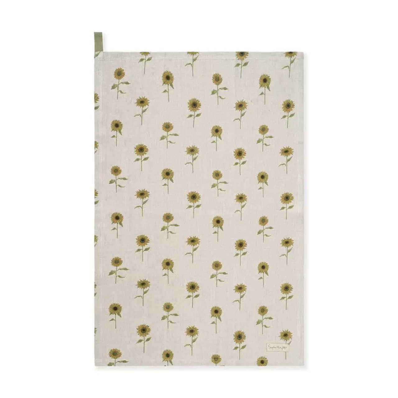 Shop Sophie Allport Sunflowers Linen Tea Towel