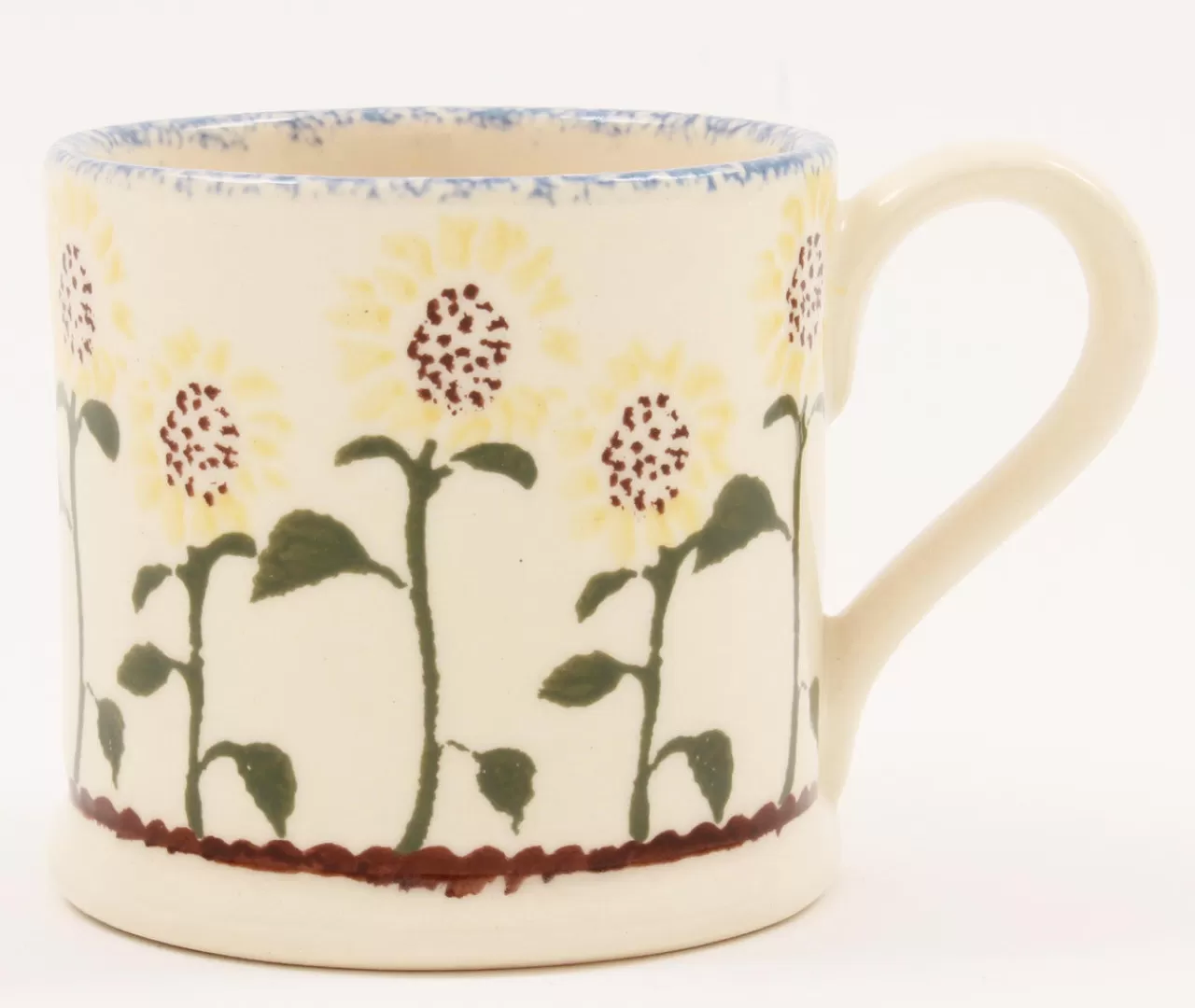 Hot Brixton Pottery Sunflowers Mug