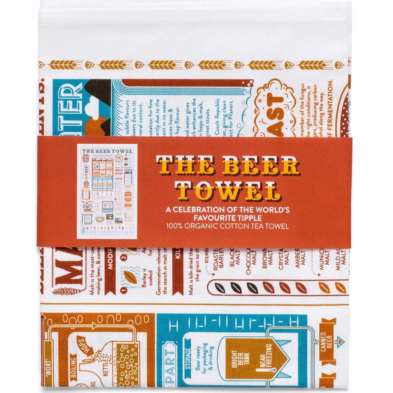 Cheap Stuart Gardiner The Beer Tea Towel By