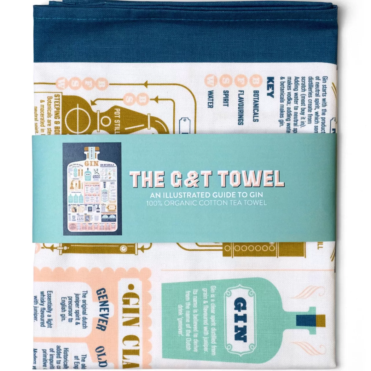 Cheap Stuart Gardiner The G & T Tea Towel By