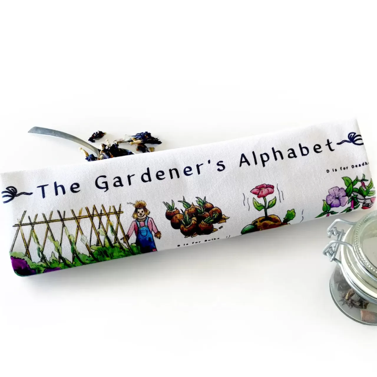 Fashion Yeti The Gardener's Alphabet Tea Towel