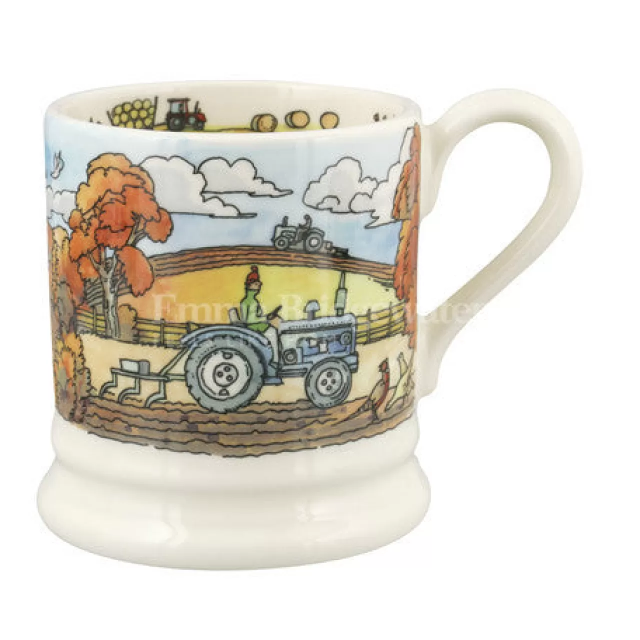 Shop Emma Bridgewater The Good Life Baling & Ploughing 1/2 Pint Mug