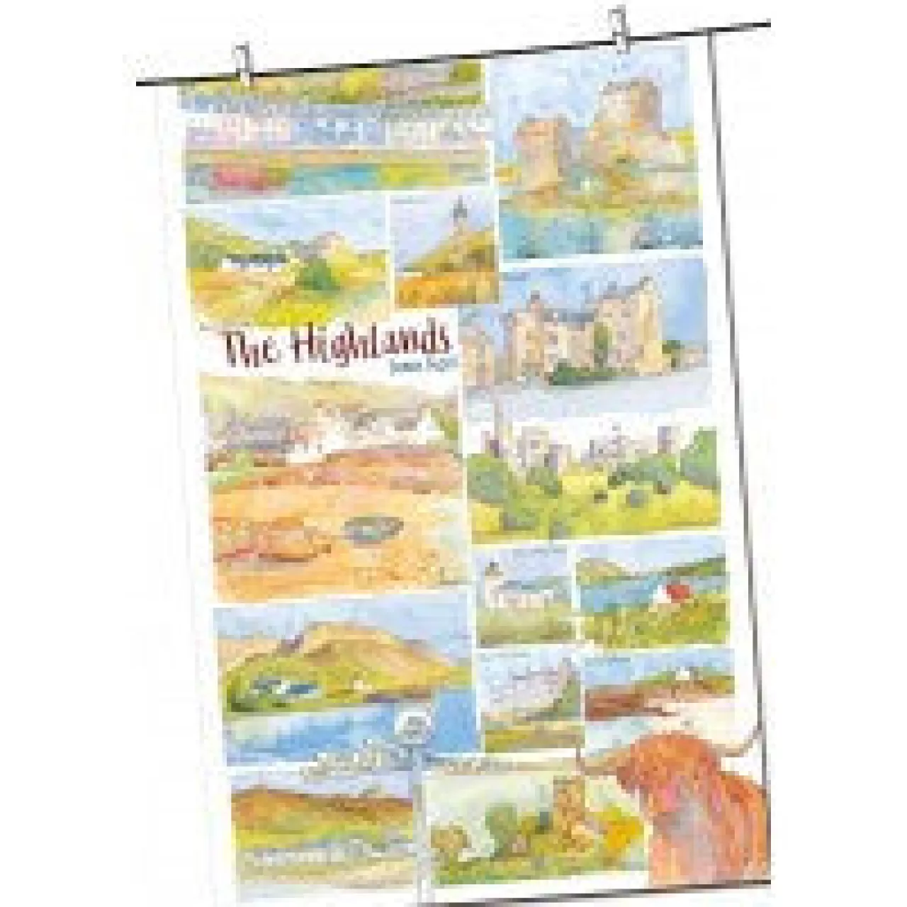 Shop Emma Ball The Highlands By Tea Towel