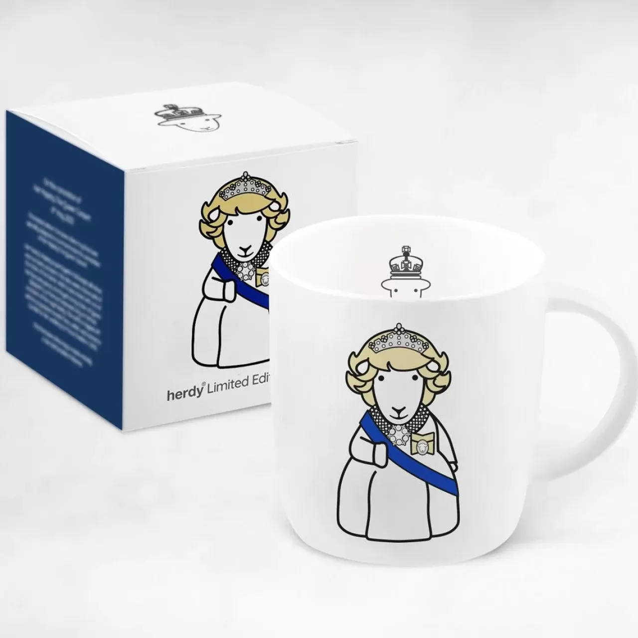 Shop The Herdy Company The Queen Consort Limited Edition Coronation Mug
