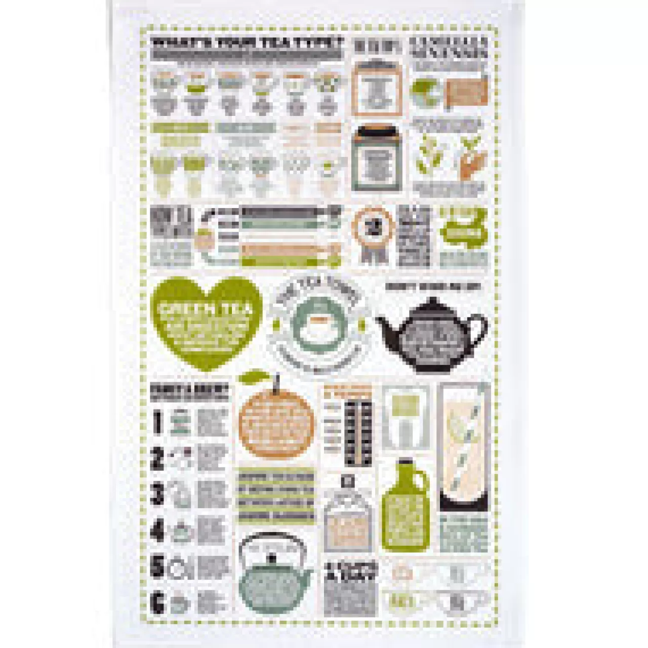 Cheap Stuart Gardiner The Tea Tea Towel By