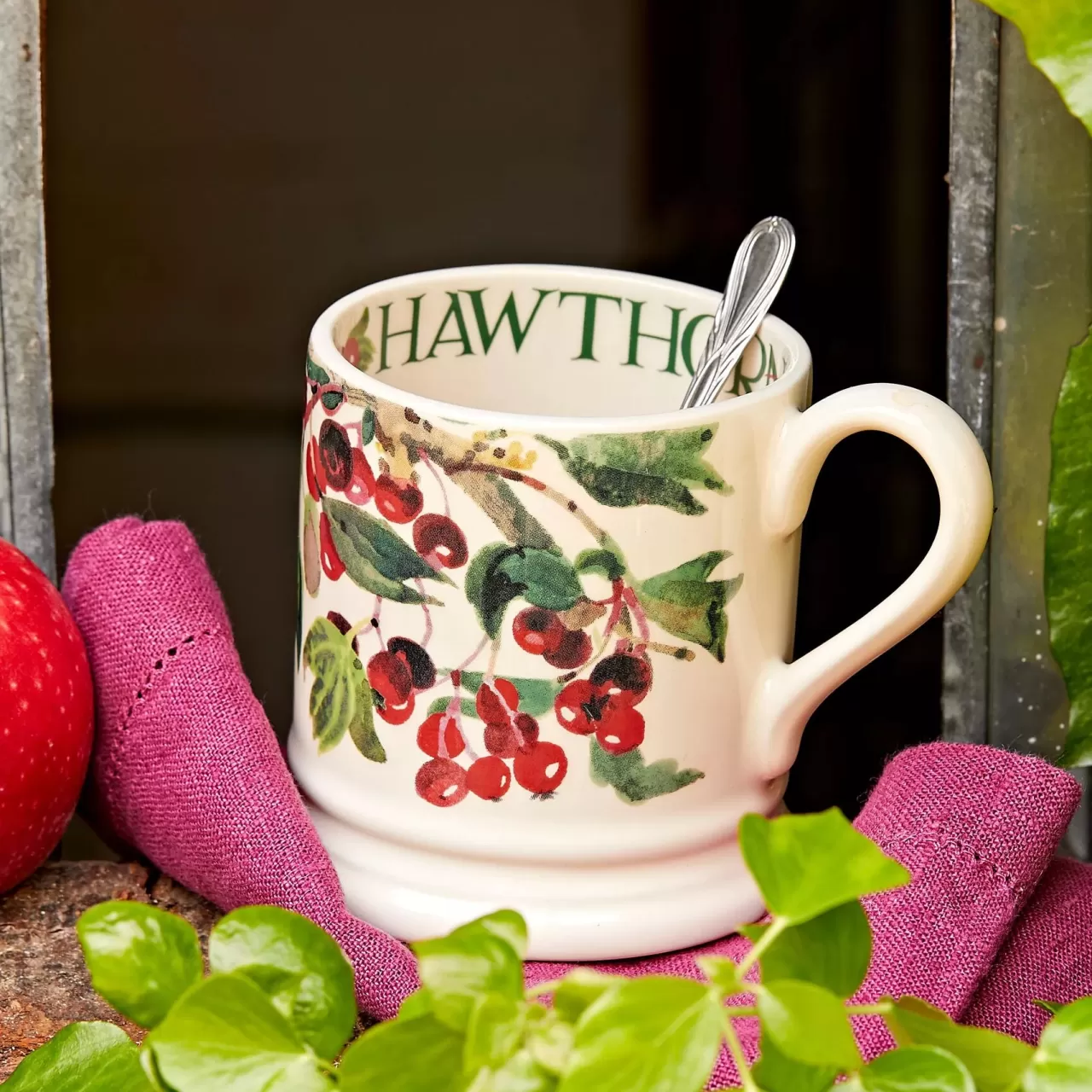 Best Emma Bridgewater Tree & Leaves Hawthorn 1/2 Pint Mug