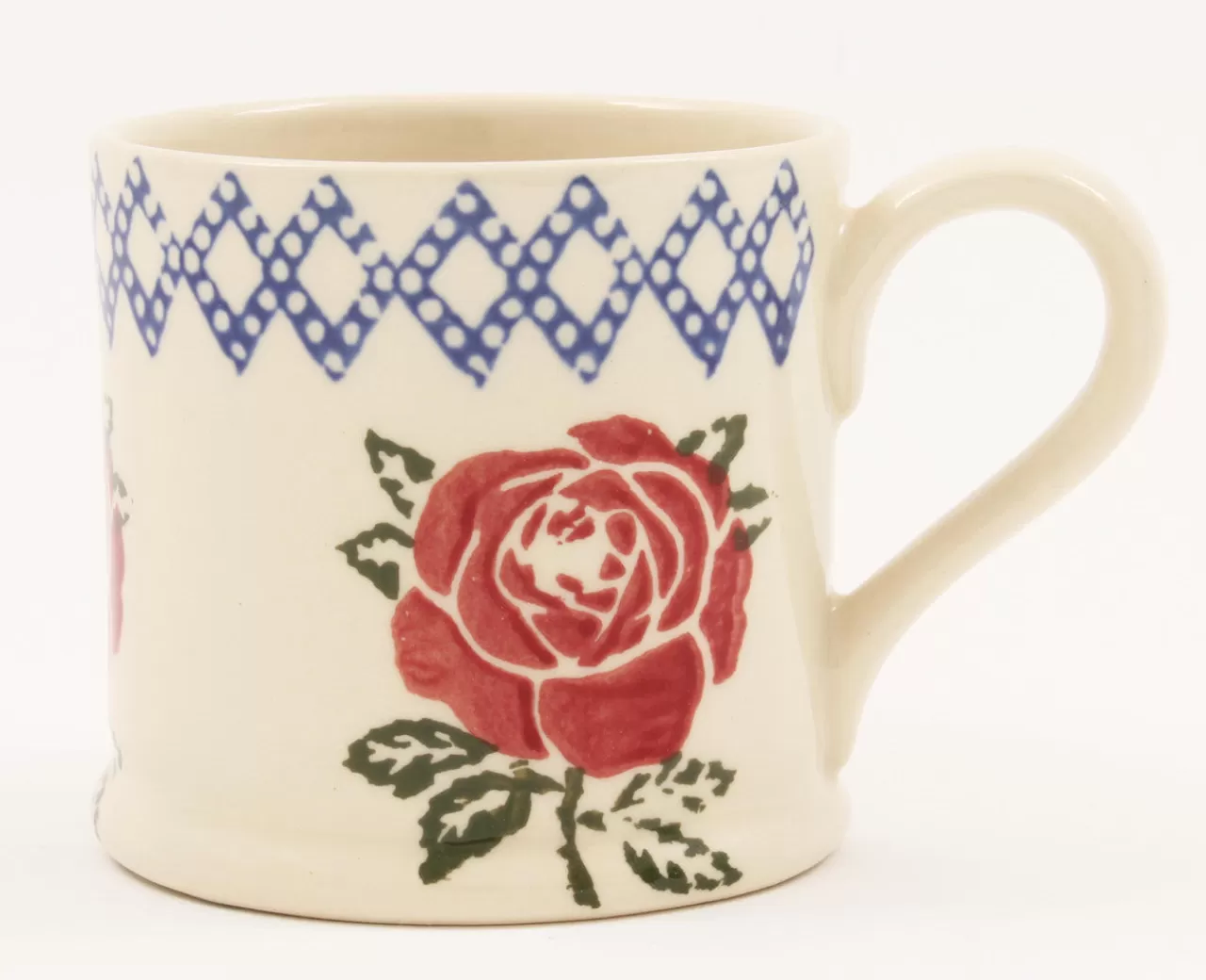 New Brixton Pottery Tudor Rose Small Mug