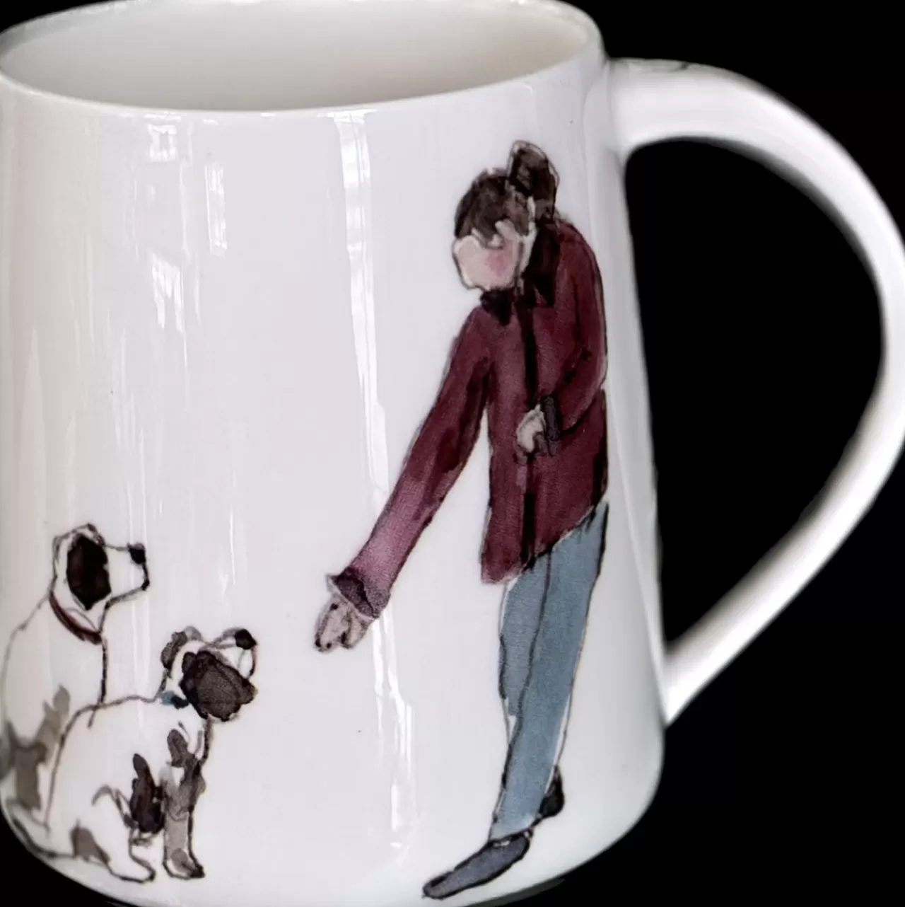 Hot Helen Beard Two Cockapoos Mug