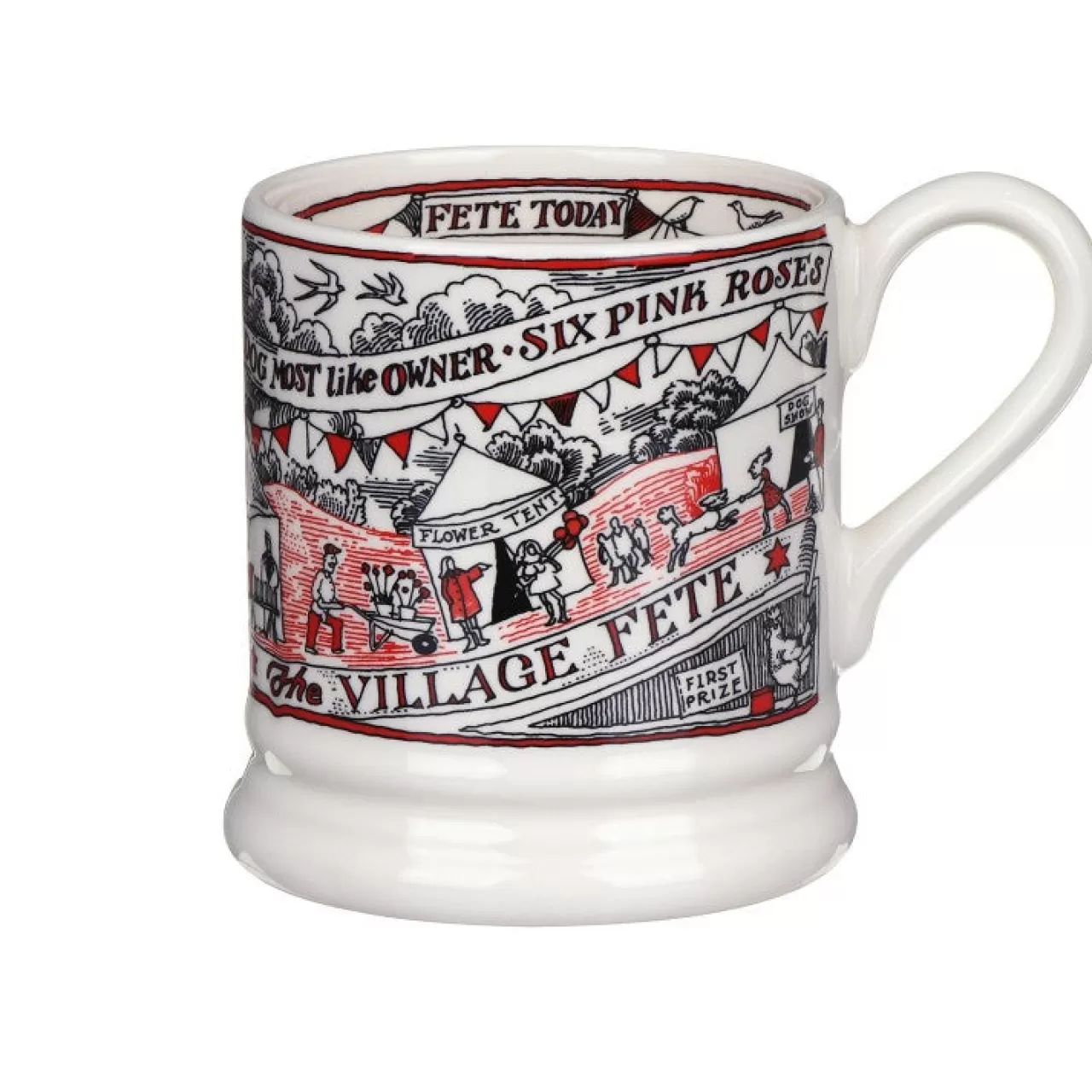 Cheap Emma Bridgewater Village Fete 1/2 Pint Mug