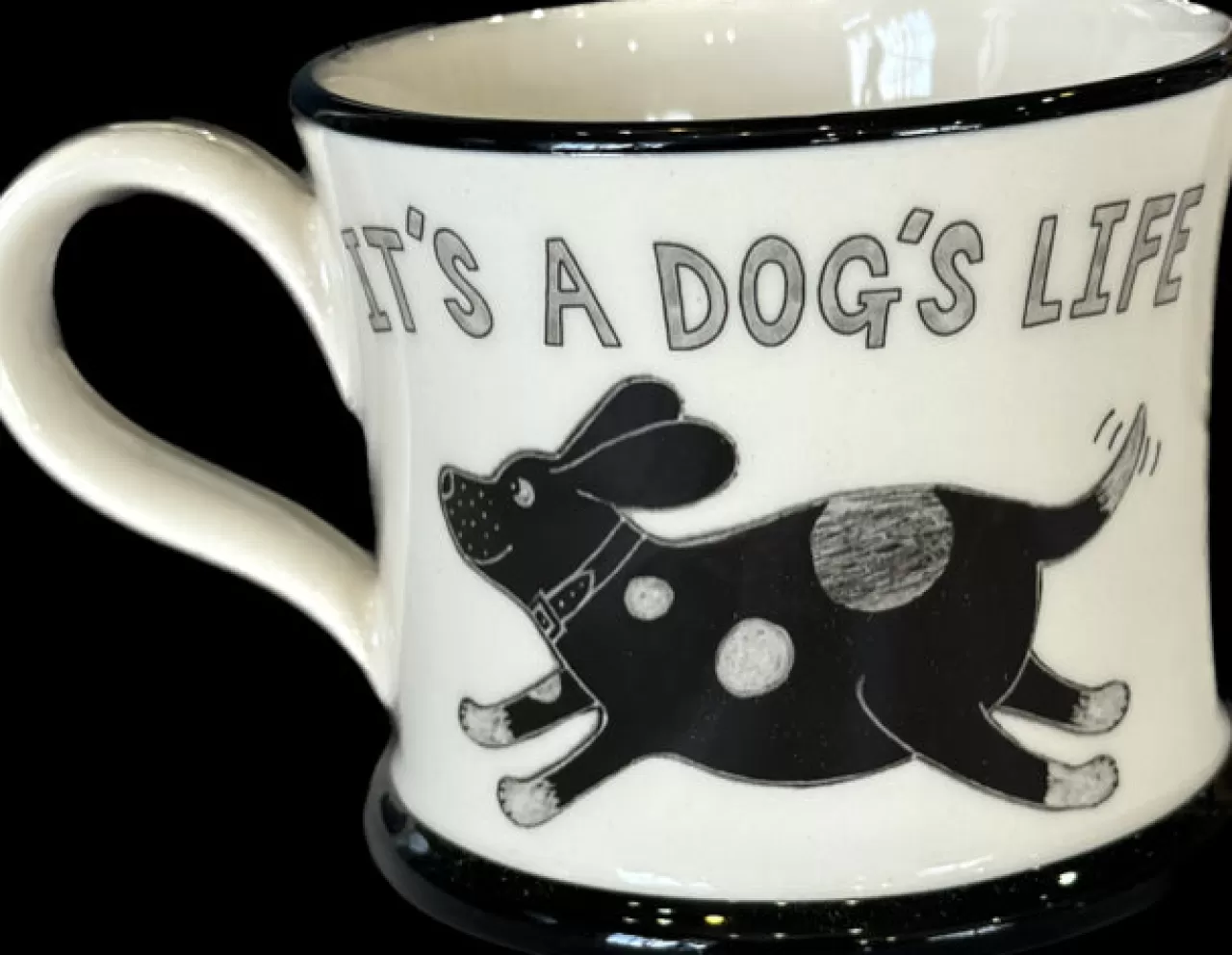 Clearance Moorland Pottery Walkies In Acton, Ma Mug By