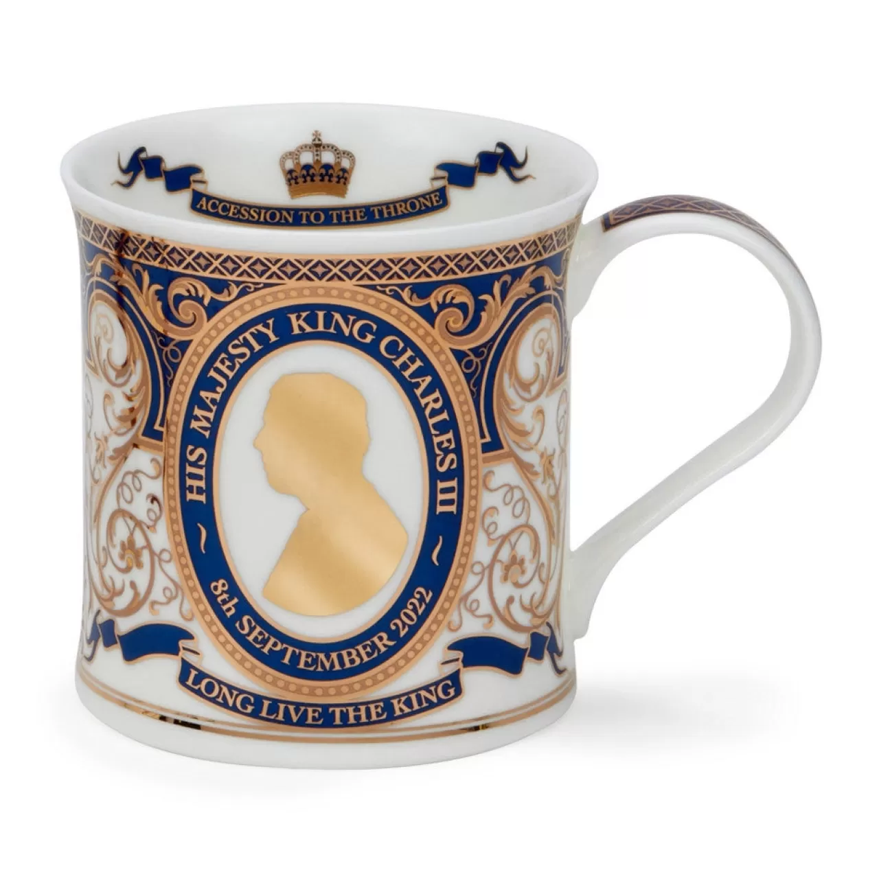 Best Dunoon Wessex King Charles Iii Accession To The Throne Gold Mug