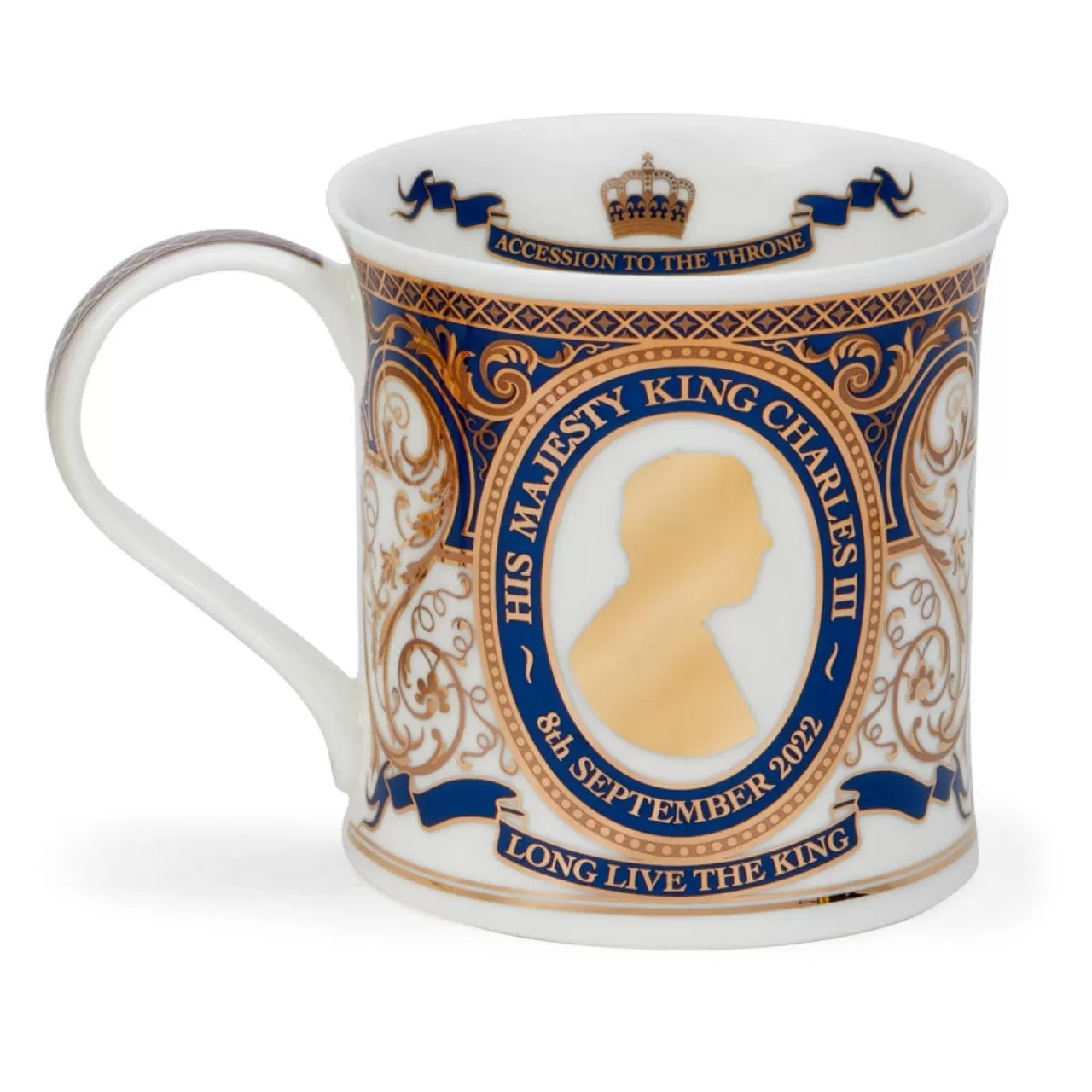 Best Dunoon Wessex King Charles Iii Accession To The Throne Gold Mug