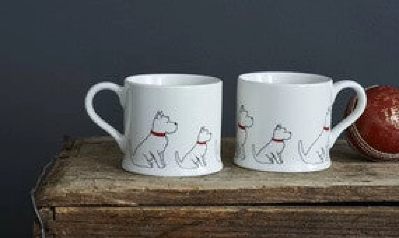 Outlet Sweet William Westie Mug Boxed