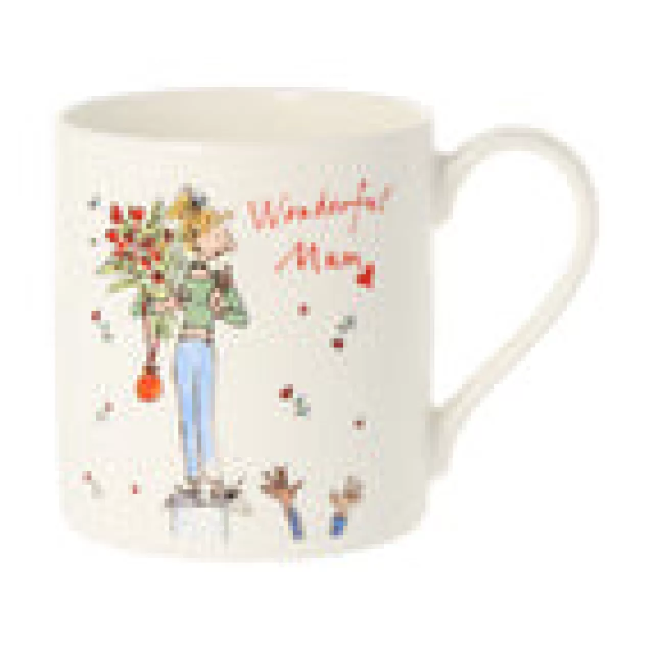 Clearance Mclaggen Smith Wonderful Mum Bone China Mug