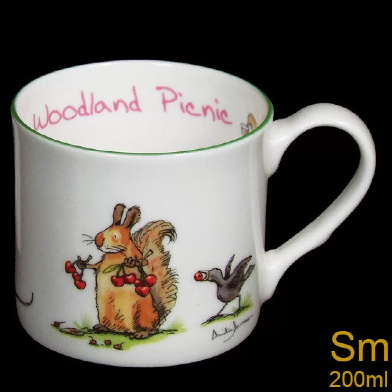 Fashion Two Bad Mice Woodland Picnic Small Mug