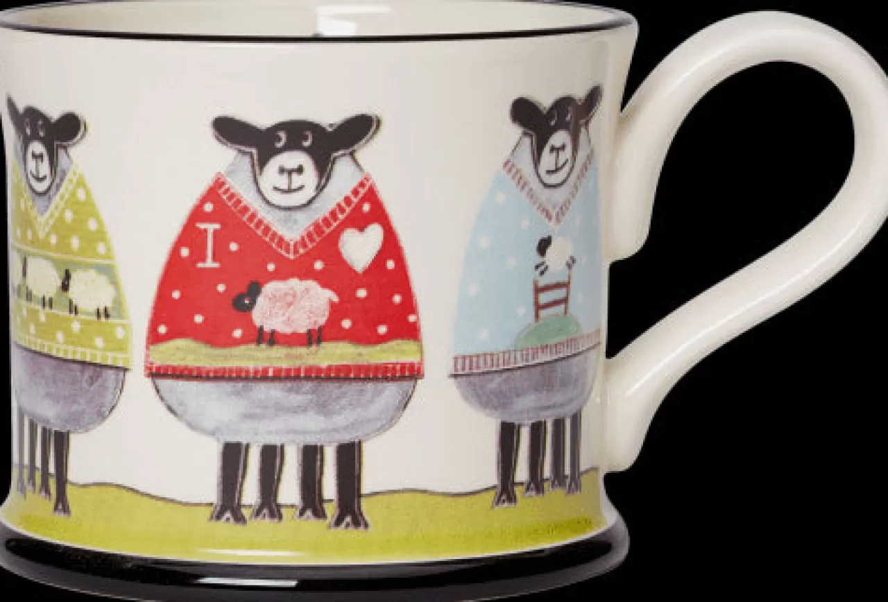 Discount Moorland Pottery Woolly Jumpers Mug By