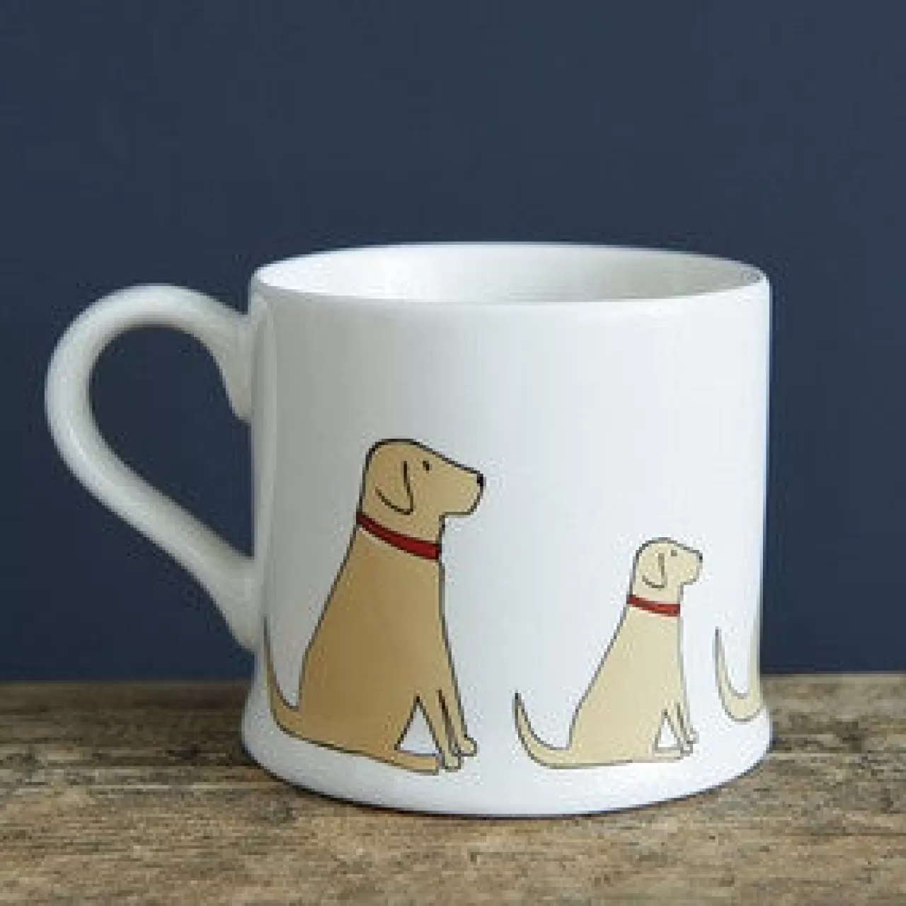 Cheap Sweet William Yellow Labrador Mug Boxed