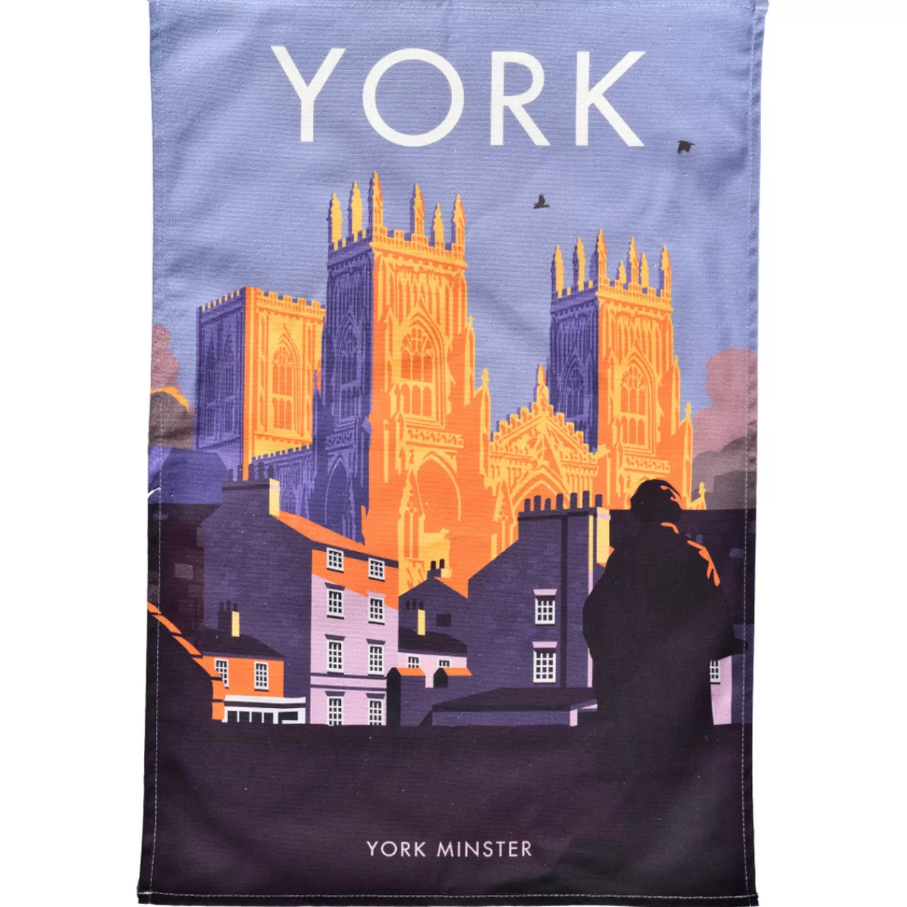 Clearance Town Towels York Minster Tea Towel