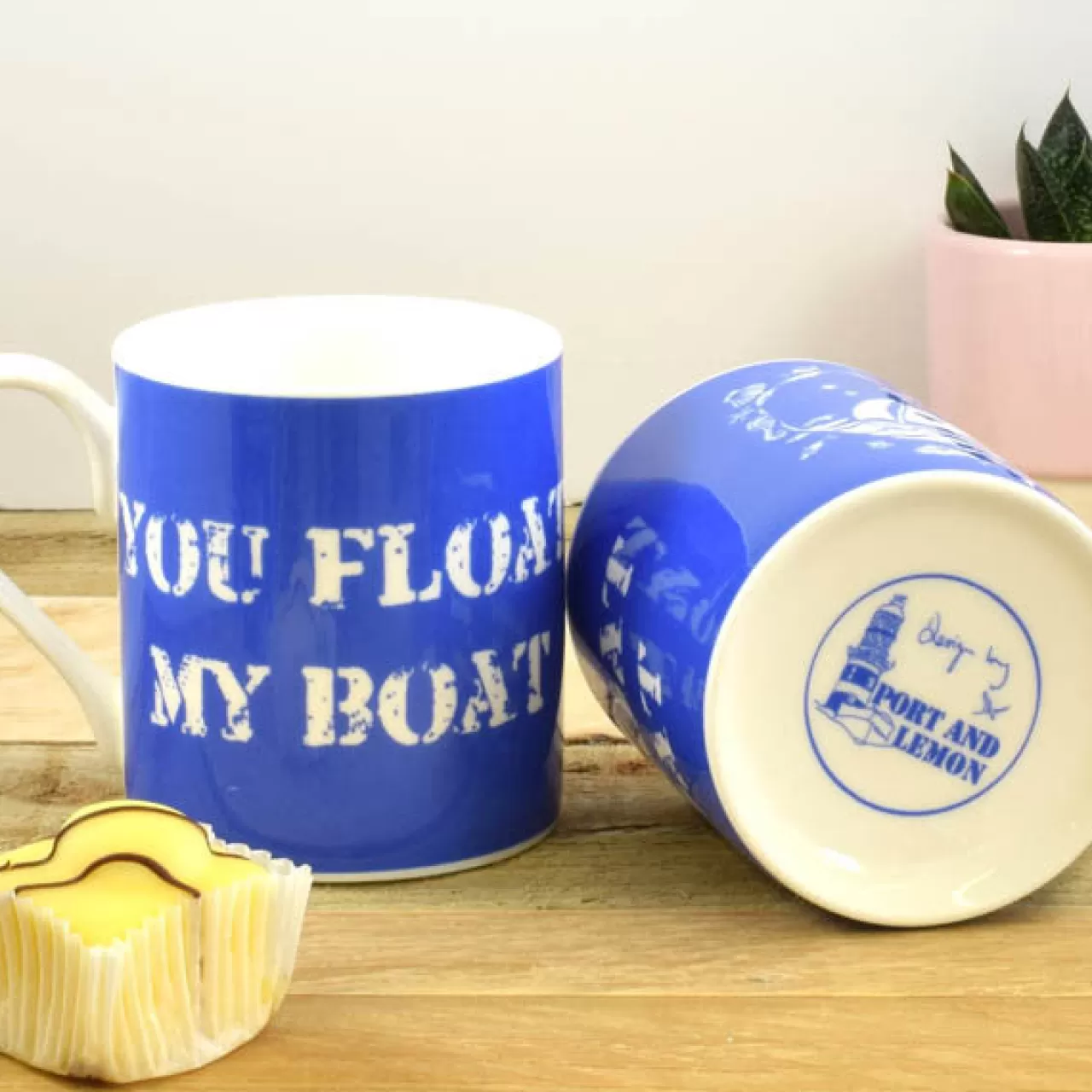 Best Port & Lemon You Float My Boat Bone China Mug